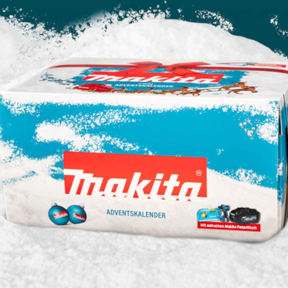 Makita Adventskalender Weihnachtskalender 2025 Ratschen-Bit-Set, Bohrer P-84800 - Bild 3 von 4