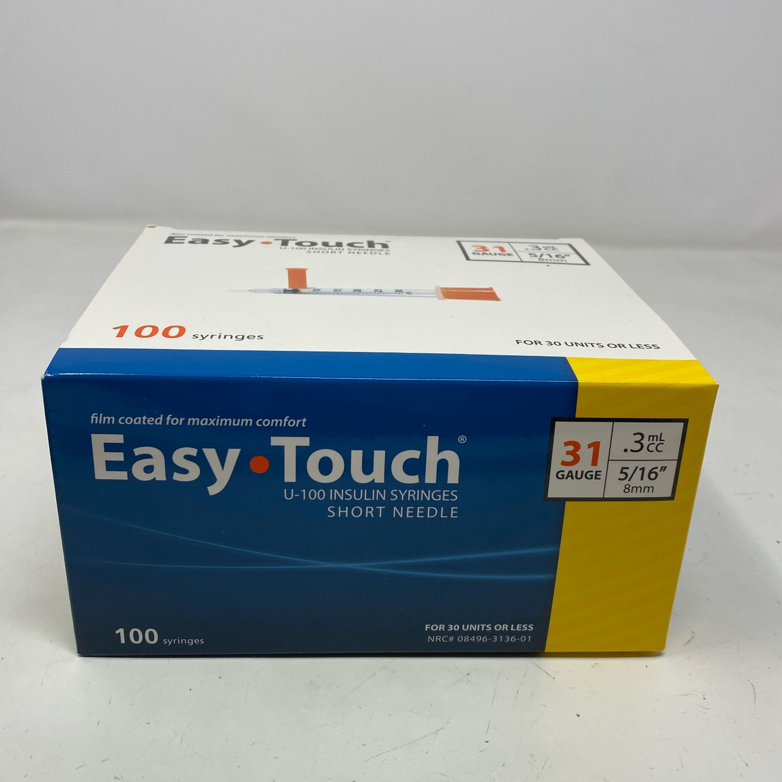 EasyTouch 31G 0.3mL 5/16