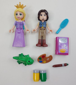LEGO Rapunzel's Creativity Tower 41054 DISNEY PRINCESS Tangled 99% Complete 