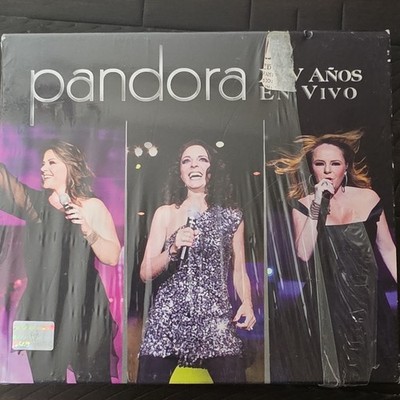 Pandora 25 Años En Vivo Live 2CD + DVD Latin Album 2011 Fonovisa