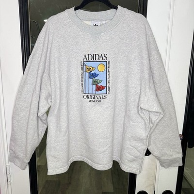 Adidas Olympic Crew Neck Sweatshirt IZ2550 Men Size XLarge