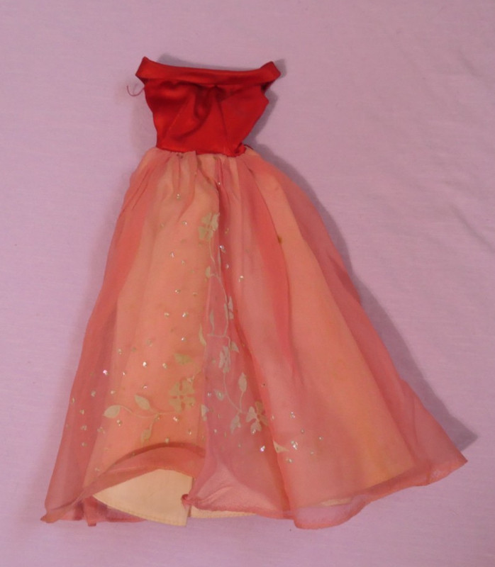 Vintage Barbie Clothes - Vintage Barbie 1646 Magnificence Dress