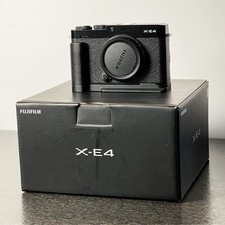 Fujifilm X Series X-E4 Mirrorless Interchangeable Lens Camera Black