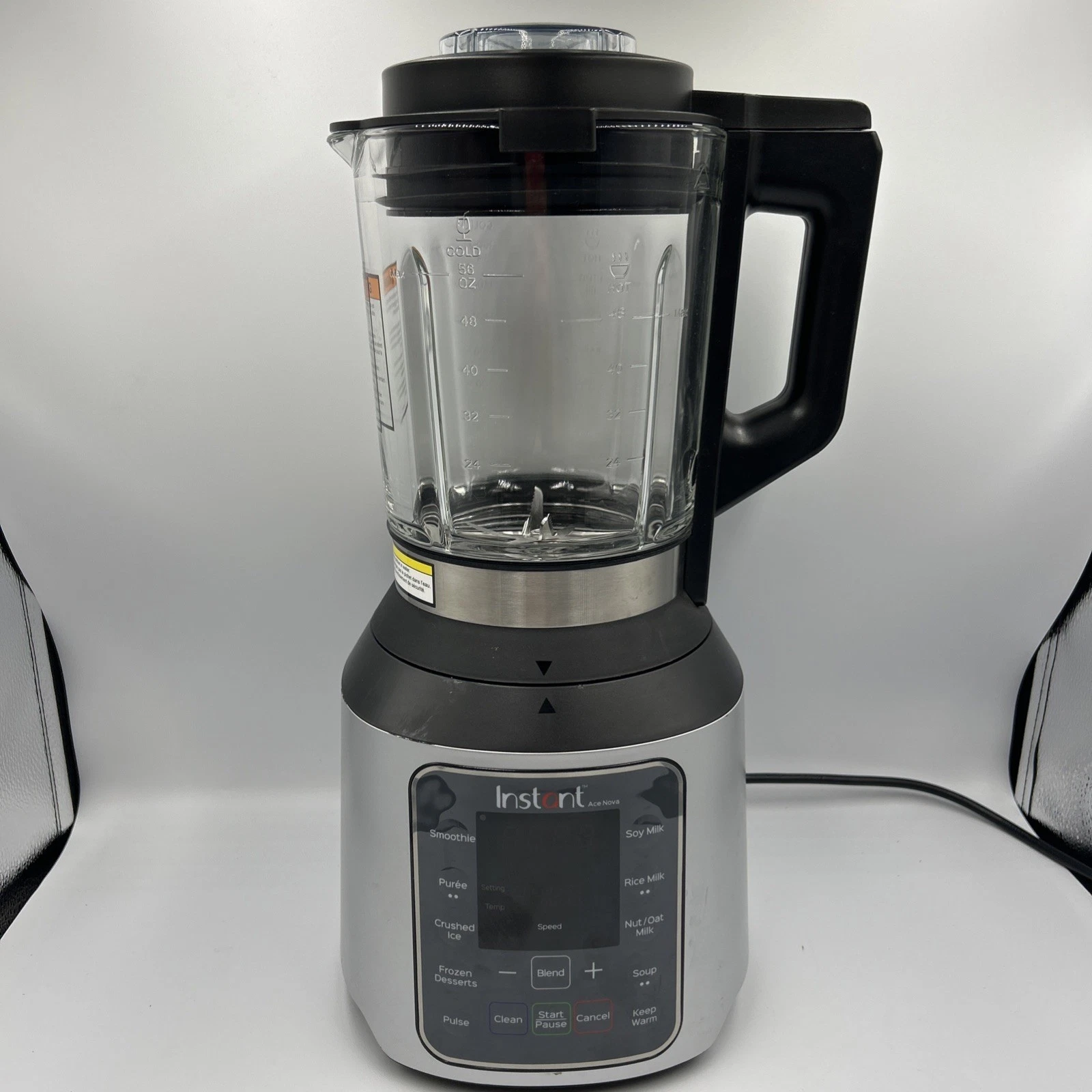 Instant Ace Nova Cooking & Beverage Blender Hot & Cold 56 OZ 1000W Tested Works
Opens in a new windo