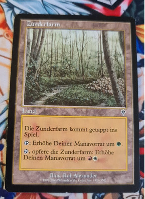 MTG Tinder Farm   Nm Card Magic the Gathering Invasion Karte Deutsch OG