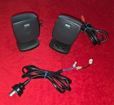 ATLEC LANSING ACS54 MULTIMEDIA SATELLITE SPEAKERS GAMING & SUBWOOFER LEFT RIGHT