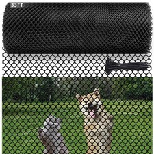Plastic Chicken Wire Mesh Fence 15.7IN x 33FT Rol Durable Plastic Mesh Ideal 1.19 per foot