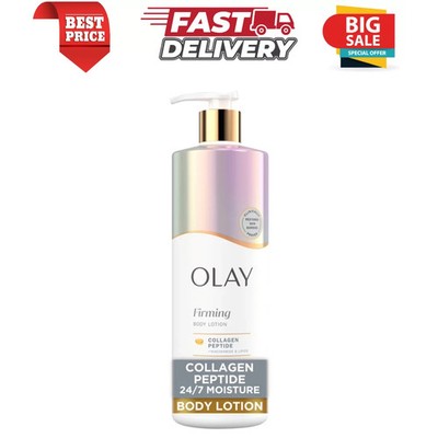 Olay Firming & Hydrating Body Lotion with Collagen, 17 Oz Pump, All Skin Types