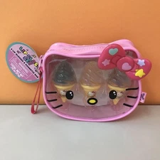 Rare Hello Kitty Soft Serve Lip Gloss with Pouch Collectible Japan Anime