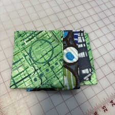 4 Fat Quarters Free spirit FQ 18 x 22 Cotton Quilting Fabric - green, abstract