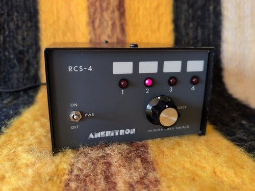 Used AMERITRON RCS-4 Switch Controller 4 position Very Good Condition - Photo 2/6