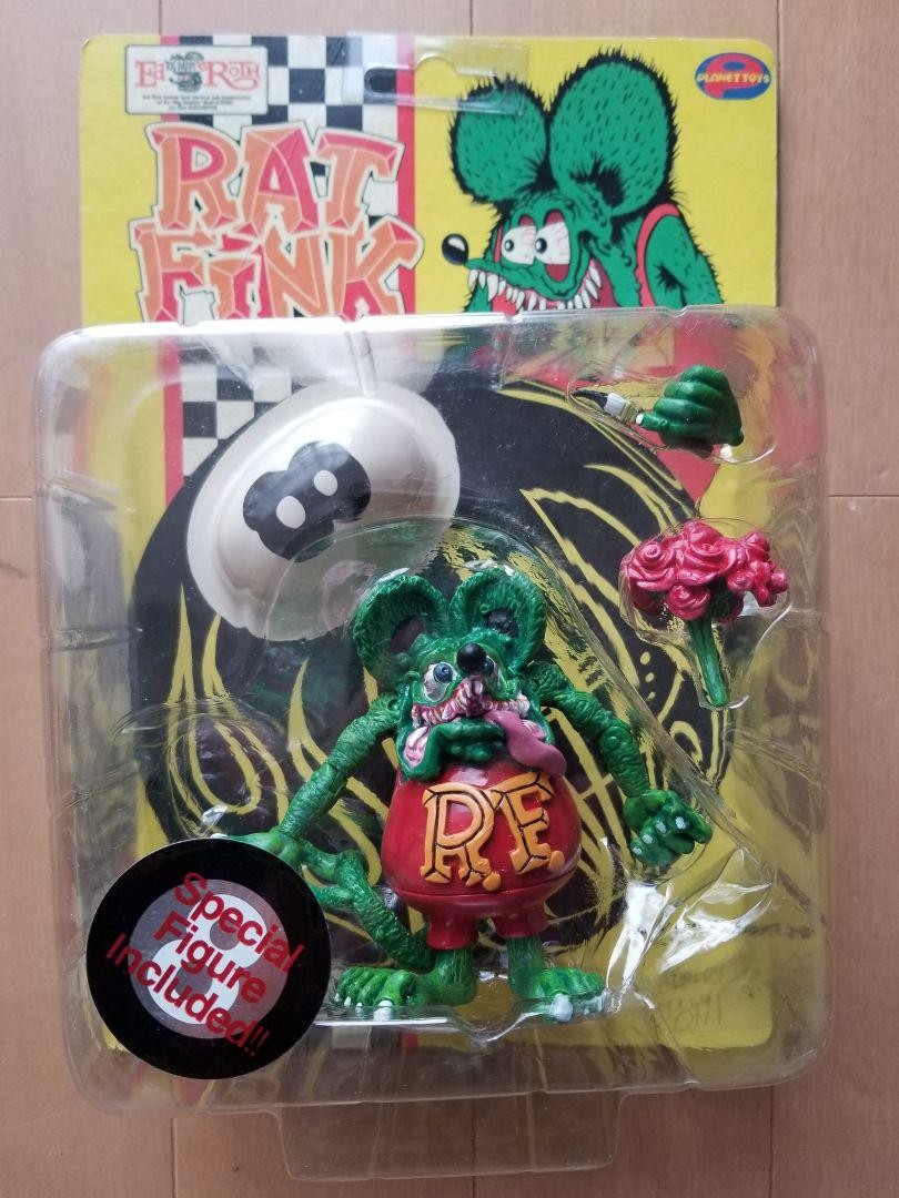RAT FINK フィギュア ♧ 再入荷！【Rat Fink ラットフィンク】 PVCフィギュア LIMITED