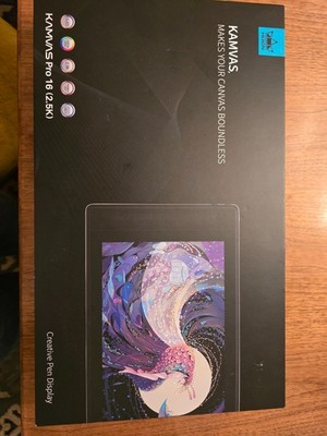 Huion Kamvas Pro 16 2.5k V2 (Lightly Used)