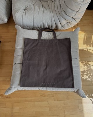 Rick Owens DRKSHDW Jumbo Tote Bag - Groß, 57x58cm, Baumwolle, Neu mit Stickerei