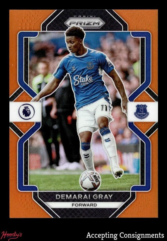 2022-23 Panini Prizm English Premier League Prizms Orange Demarai Gray 12/15