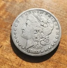 USA 1880 P Morgan Silver Dollar 90% Silver Philadelphia Circulated Very Fine