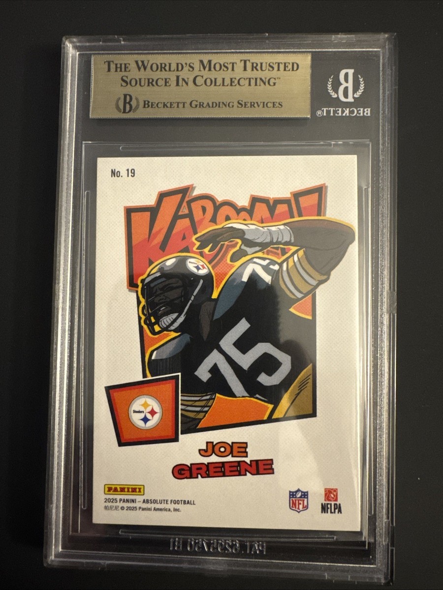 2025 Panini Absolute - Kaboom! Horizontal Joe Greene #19 for sale