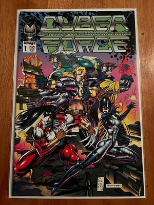 Cyberforce (1992) #1 1st Team Appearance of Cyberforce