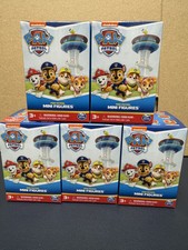 Lot Of SIX - Paw Patrol 10th Anniversary Mini Figure Mystery Blind Boxes-SEALED