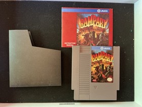 Rampart (NES, 1992) CIB MANUAL TESTED