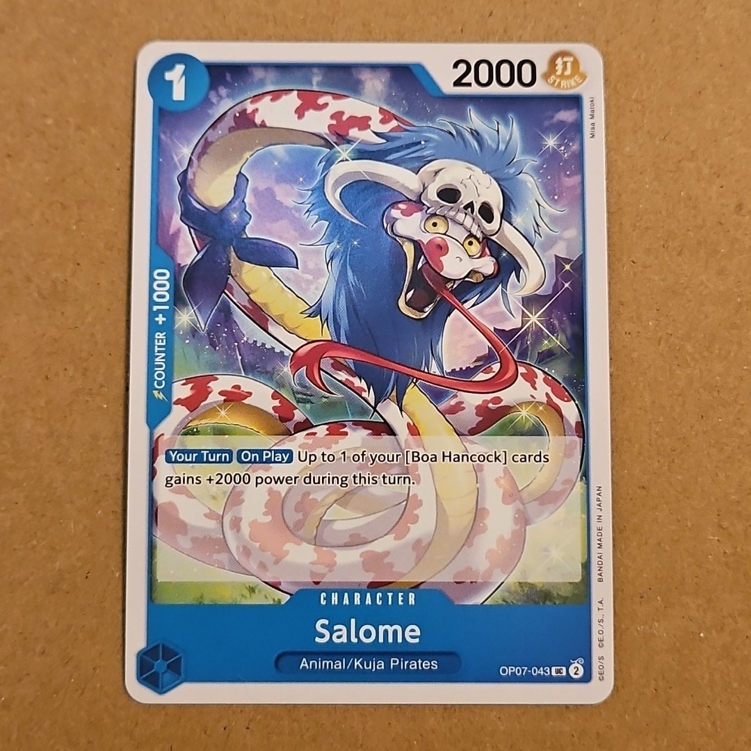 One Piece Salome (OP07-043/201) OP07 500 Years in the Future NM TCG CCG