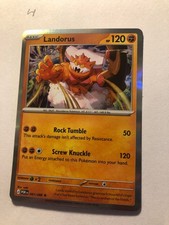 Pokémon TCG - Landorus Holo Rare 41/88 Perfect Order - NM (freshly opened)