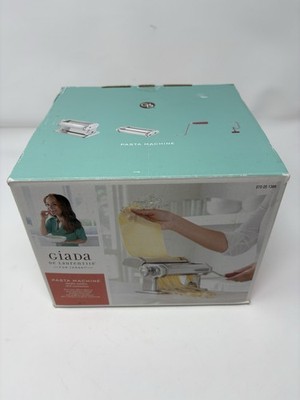 Giada De Laurentis Pasta Maker Roller Machine Giada Stainless Steel Home Kitchen