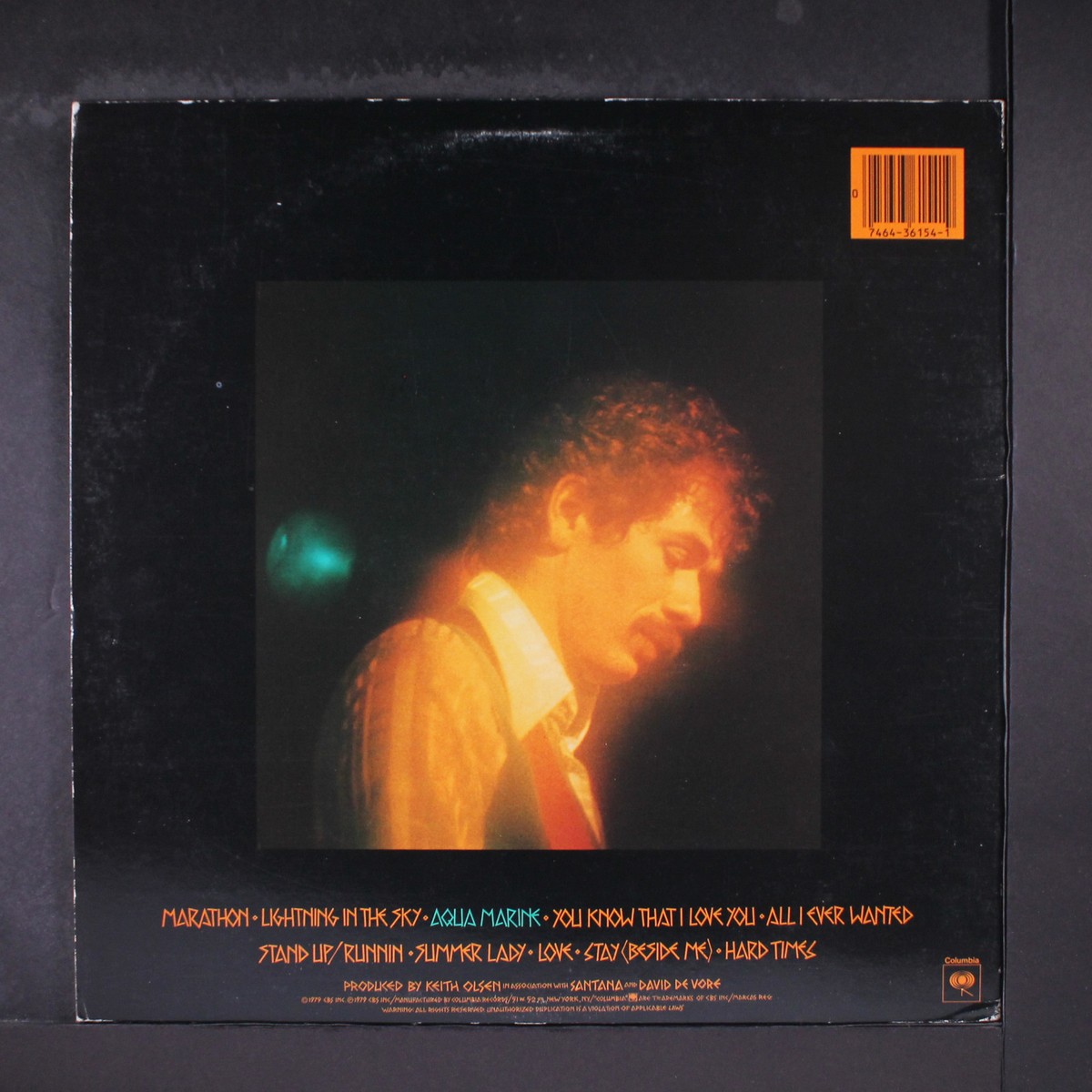 Marathon: CDs & Vinyl SU372 SANTANA サンタナ / MARATHON