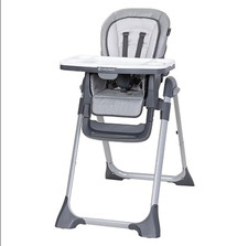 Baby Trend Sit Right 2.0 3-in-1 High Chair Cozy Grey Adjustable for Toddlers