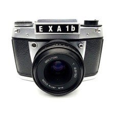 Exa 1b With Prism Exakta Ihagee Carl Zeiss Tessar Jena 50mm F/2.8 Kit Set