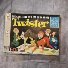 1966 Milton Bradley Twister Game Vintage Original 1st Edition *Complete*
