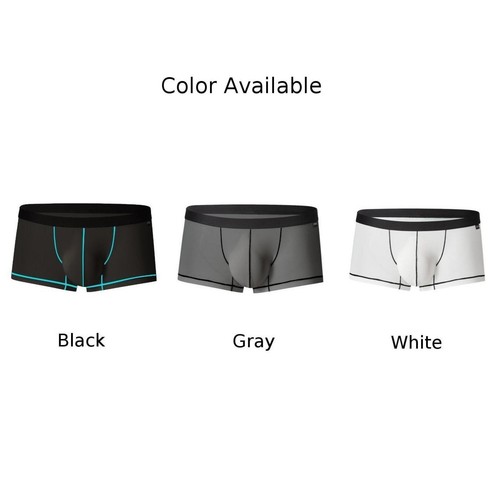 Men Underwear Men Boxer Briefs Underwear Boxer Trunk Breathable Panties - Bild 6 von 20
