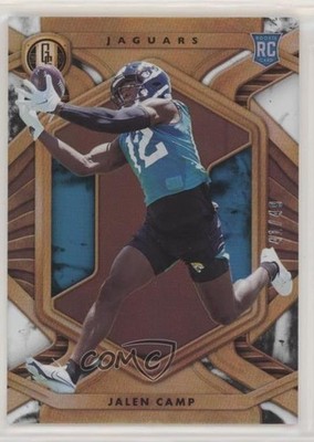 2021 Panini Gold Standard Rookies White 41/49 Jalen Camp #191 Rookie RC 3h1