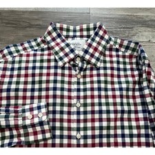 Charles Tyrwhitt Mens 17 1/2 Extra Slim Fit Gingham Check Button Up Dress Shirt