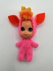 Vintage Mattel Liddle Kiddle Animiddle Dainty Deer Pink Doll Figure 1969