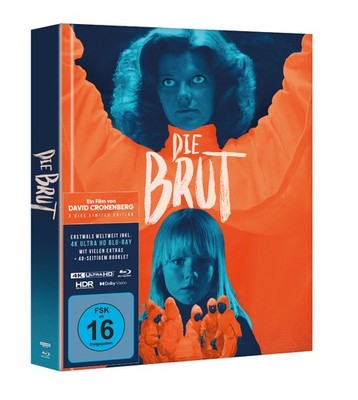 Die Brut BR4K+BR+Bonus-BR  Mediabook 4K UHD - 3 Disc Ed. VÖ  09.07.26