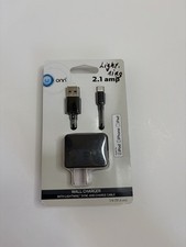 ONN Wall Charger With Charge Cable 2.1 Amp 3ft