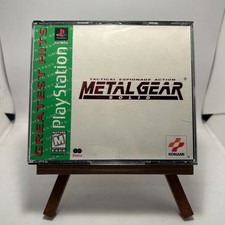 Metal Gear Solid (Sony PlayStation 1, 1999) Tested! Fast Shipping!