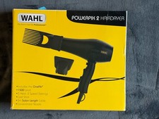 Wahl PowerPik 1250W Hair Dryer with Attachments - Black