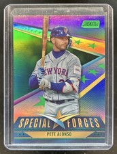 2024 Topps Stadium Club Pete Alonso Special Forces Green #/50 Mets