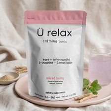 U Relax calming tonic 15 Pack Mixed Berry Drink stress relief drink NEW