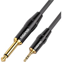 Mono Auf Stereo Kabel 6,3Mm Auf 3,5Mm 2M Audi Adapter Verbindungskabel