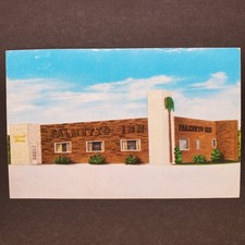 c.1957 Postcard Brownsville Texas Palmetto Inn Mexican Food Restaurant a15b