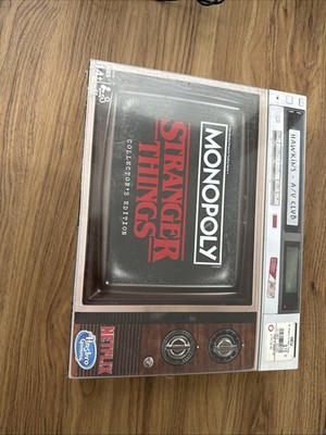 Monopoly Stranger Things Collector's Edition Board Game Netflix Sealed