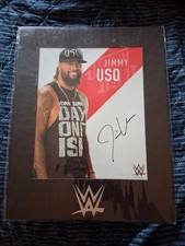 Jimmy Uso WWE Autographed Photo WWE Super Star Expirence Signed