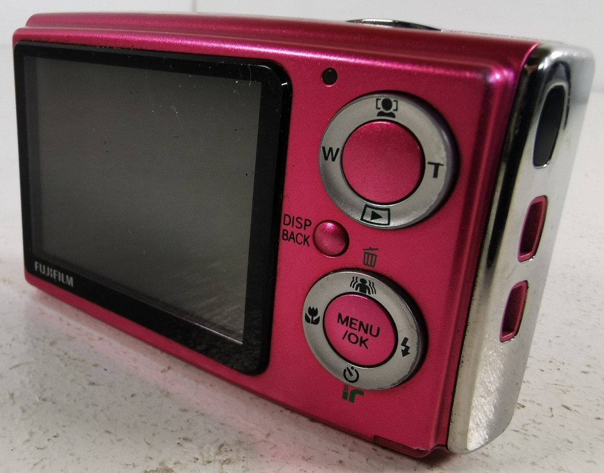 Fujifilm FinePix Z10fd Pink Compact Digital Camera 3x Zoom with