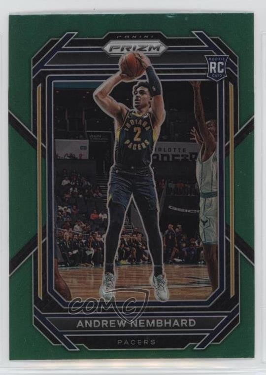 2022-23 Panini Prizm Green Prizm Andrew Nembhard #227 11es