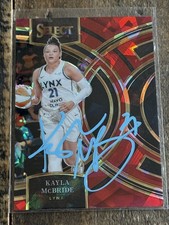 2024 Select WNBA - Premier Kayla McBride #176 Red Ice Prizm Signed IP Autograph