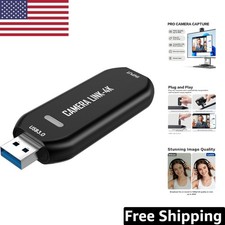 Versatile 4K HDMI Capture Device: Live Stream with No Delay on Any System