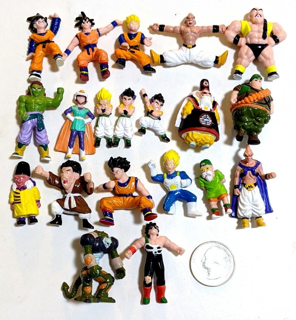dragon ball z mini figures 1989
